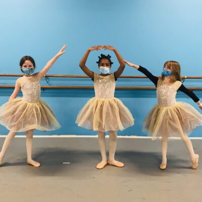 Youth Ballet Poses at BellePAC near Nashville, TN